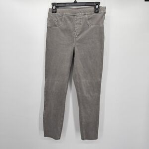Spanx Jean-ish Ankle Leggings Jeggings Pull On 20018Q Gray Womens Medium M
